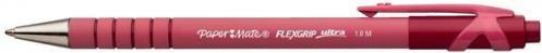 Produktbild Papermate Flexgrip Ultra Clip-on-Einziehkugelschreiber Medium 12 Stücke (12x)