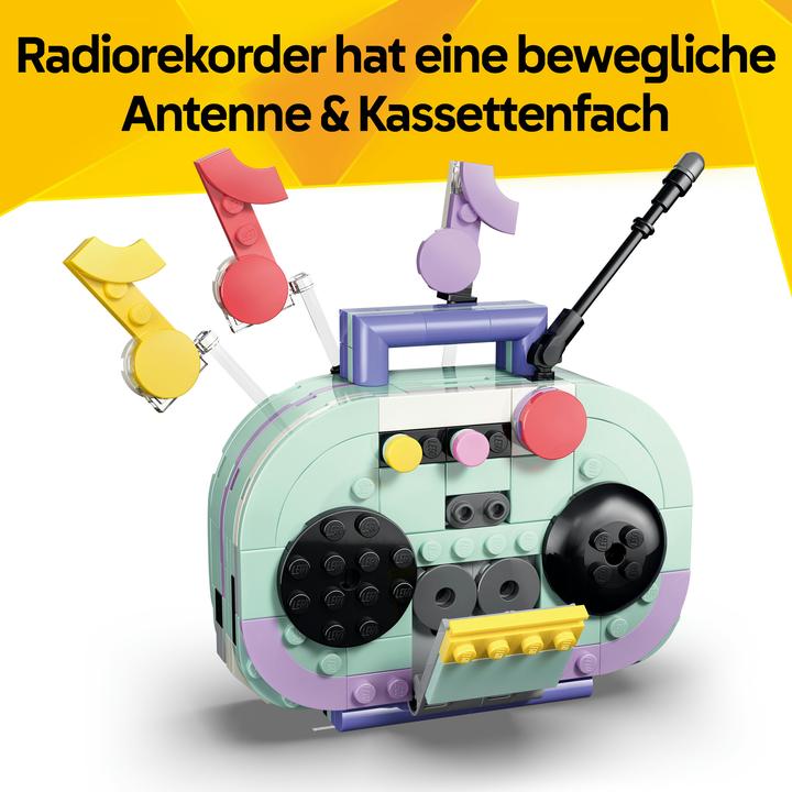 Produktbild LEGO Deko-Klavier mit Katze (31392, LEGO Creator Expert)