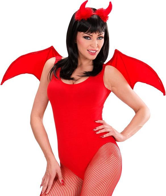 Actual product image Widmann Red devil dress-up set (1 pcs.)