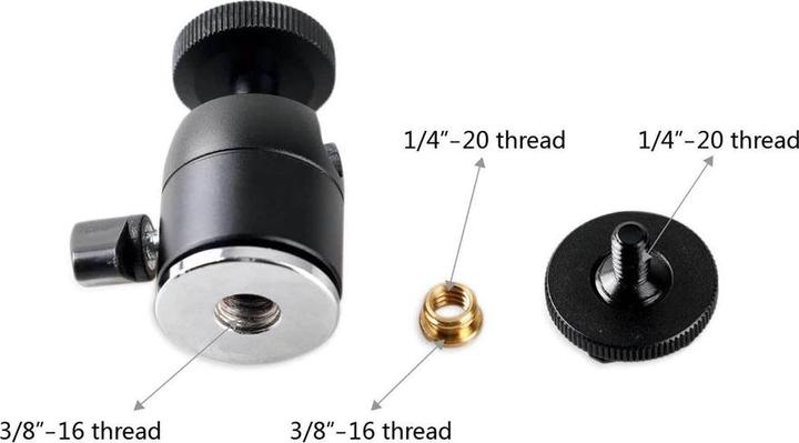 Immagine prodotto SmallRig Testa a sfera multifunzionale con (Accessori video vari)