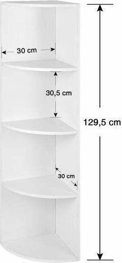 Image du produit Songmics Triangle (30 x 30 x 129.50 cm)
