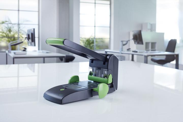 Image du produit Novus 025-0651 Perforateur bloc 60-B2200RENEW Noir/vert Format maxi à définir : DIN A