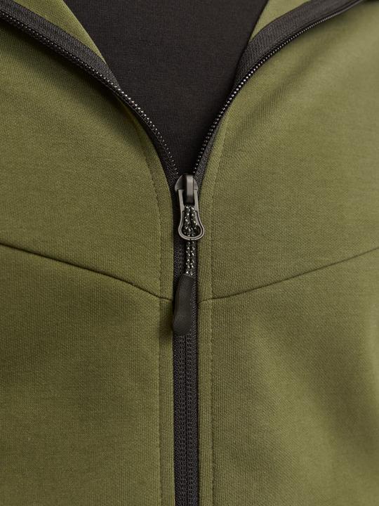 Produktbild Jack & Jones Einfarbig Kapuzenpullover Kapuzenpullover mit Reissverschluss (L)