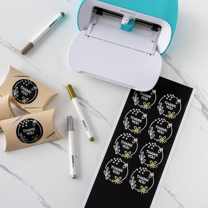 Productafbeelding Cricut Smart Vinyl Permanent Joy 14x33cm 4 vellen Beschrijfbaar Transparant (P)