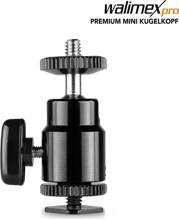 Actual product image Walimex pro Premium mini ball head (Spherical head)