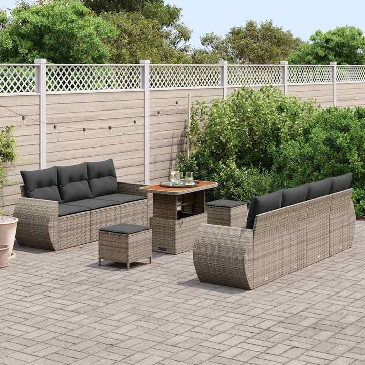 Actual product image vidaXL Garden sofa set