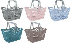 Actual product image keeeper alma" shopping basket, PP, 15 litres, nordic-grey