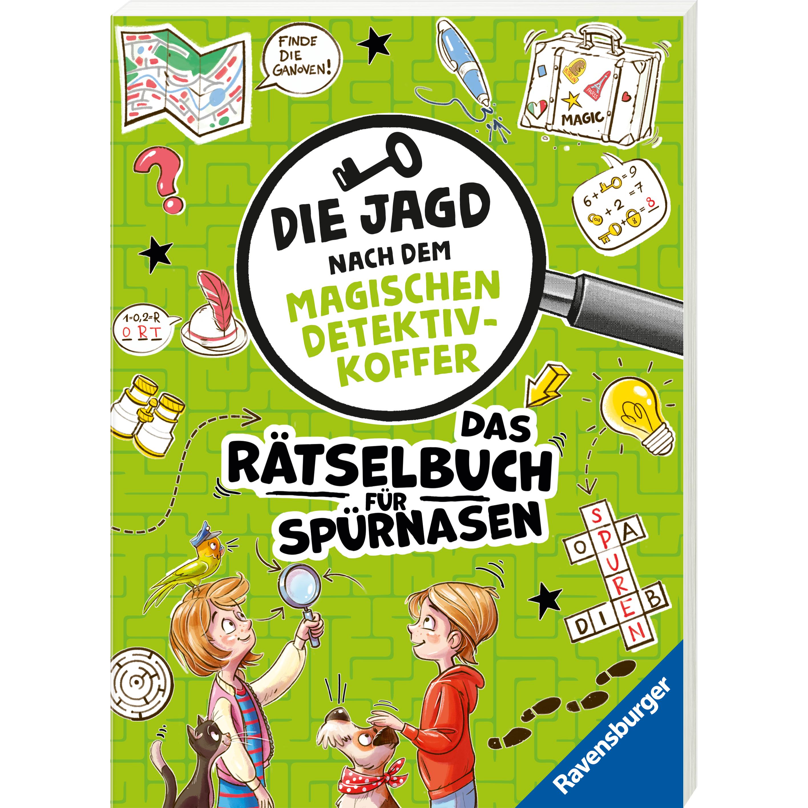 Die Jagd nach dem magischen Detektivkoffer: Das Rätselbuch für Spürnasen, Kinderbücher von Cally Stronk, Melinda Ronto, ...