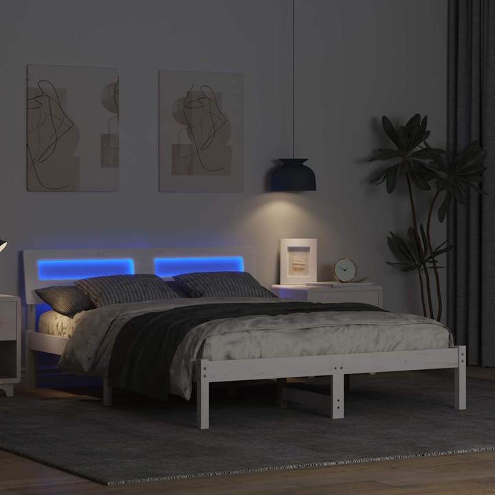 Image du produit vidaXL Plattformbettgestell (135 x 190 cm)