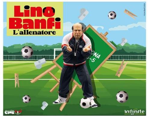 Produktbild Infinite Statue LINO Banfi - Der Trainer Oronzo Cana' - Filmszene Der Trainer im Ball - PVC Sammelfigur