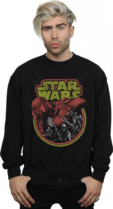 Actual product image Star Wars Mens The Rise Of Skywalker Retro Villains Sweatshirt (5XL)