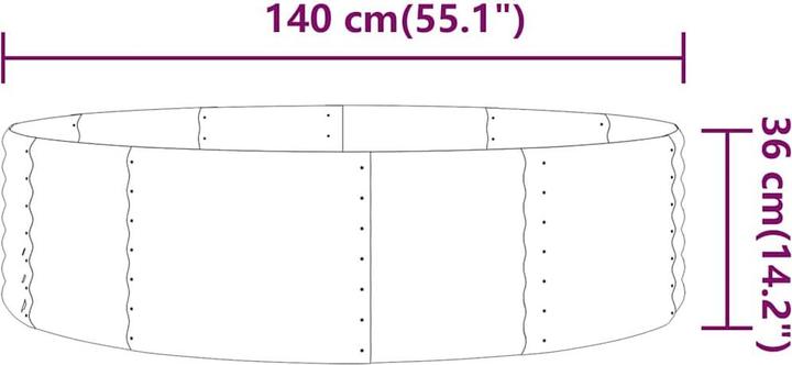 Image du produit vidaXL Hochbeet