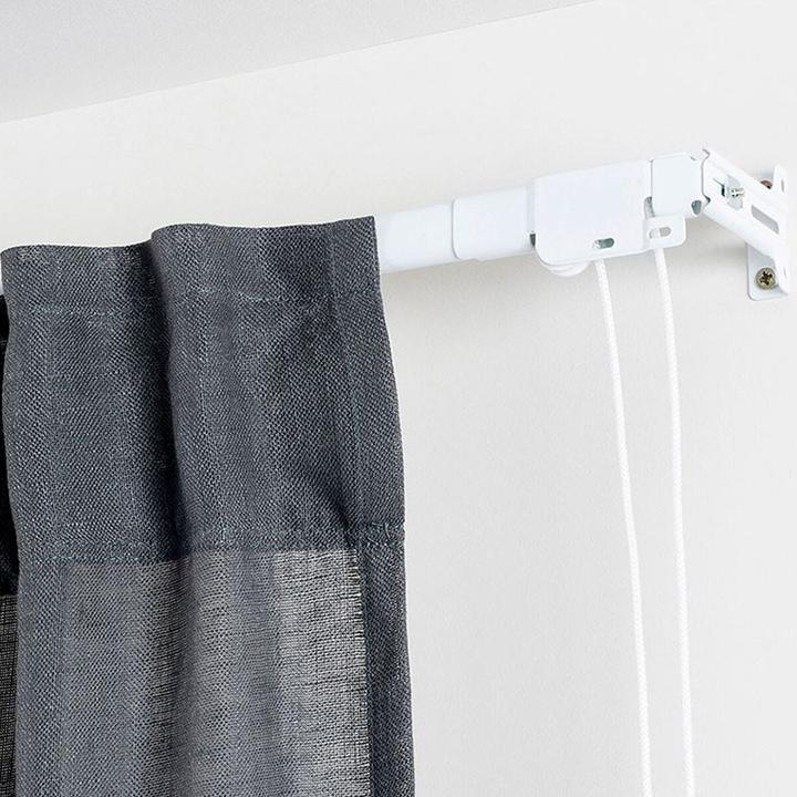 Produktbild Cintacor Verstärkte weisse ausziehbare Schiene von 70 - 120 cm