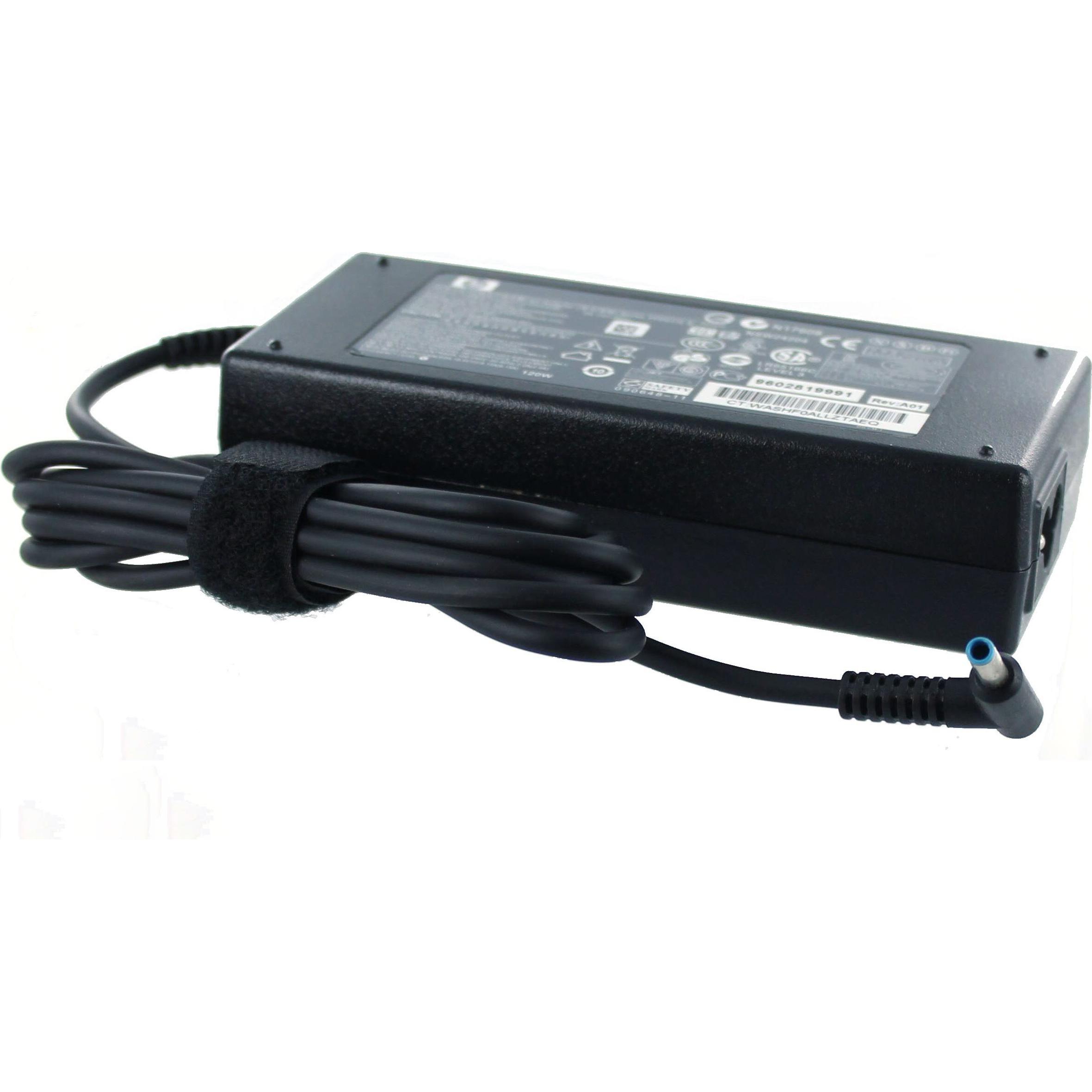 AGI Netzteil kompatibel mit HP OMEN 15-5210NR J9K30UA (120 W), Notebook Netzteil, Schwarz