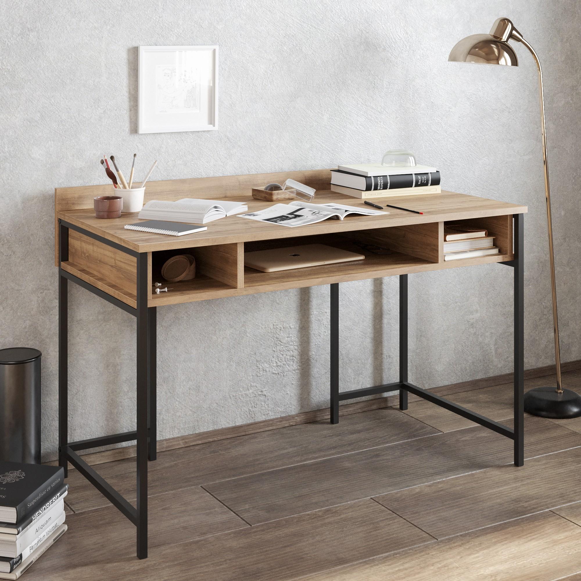 Thumbnail - Kalune Design, Schreibtisch, Novalee (119.5 x 62 x 65 cm)