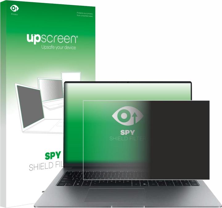 Actual product image upscreen Spy Shield Privacy Filter (16", 16:10)
