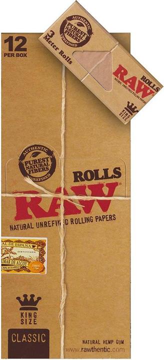 Image du produit RAW Classic Rolls King Size 3 m Box