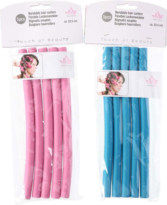 Hair curlers bendable 5pcs