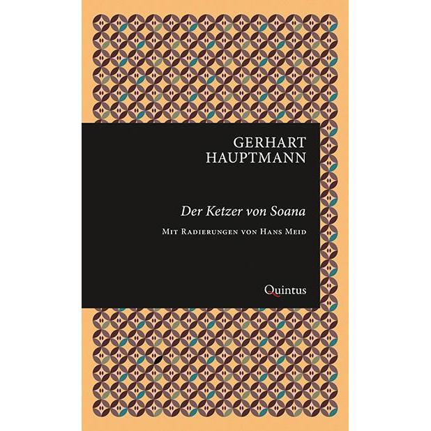 Der Ketzer von Soana, Belletristik von Gerhart Hauptmann