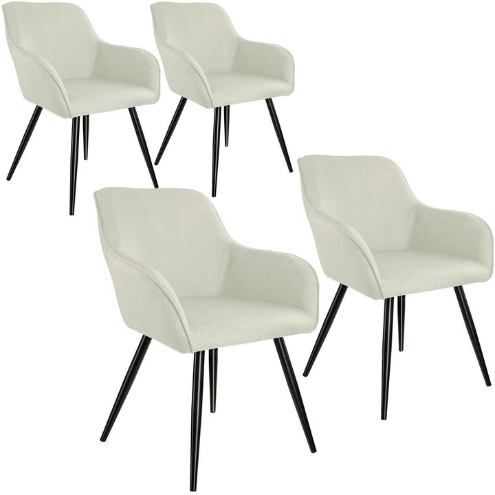 Actual product image tectake Set of 4 Marilyn
