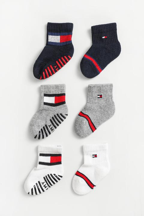 Immagine prodotto Tommy Hilfiger Calzino Bambino 6p Bandiera (confezione da 6, 23 - 26)