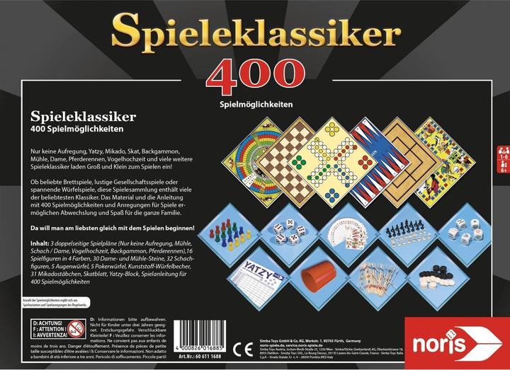 Image du produit Noris Jeux classiques (1x - 6x)