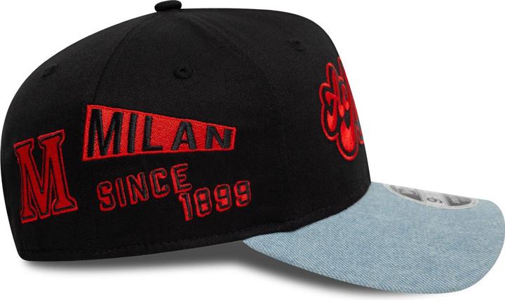 Produktbild New Era 9Fifty Stretch Snapback Cap - DENIM AC Mailand - M/L (M/L)
