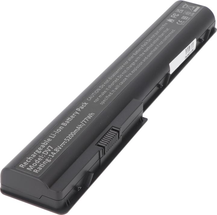 Produktbild HP Akku 516355-001, HSTNN-DB75, HSTNN-OB75 (6 Zellen, 5200 mAh)