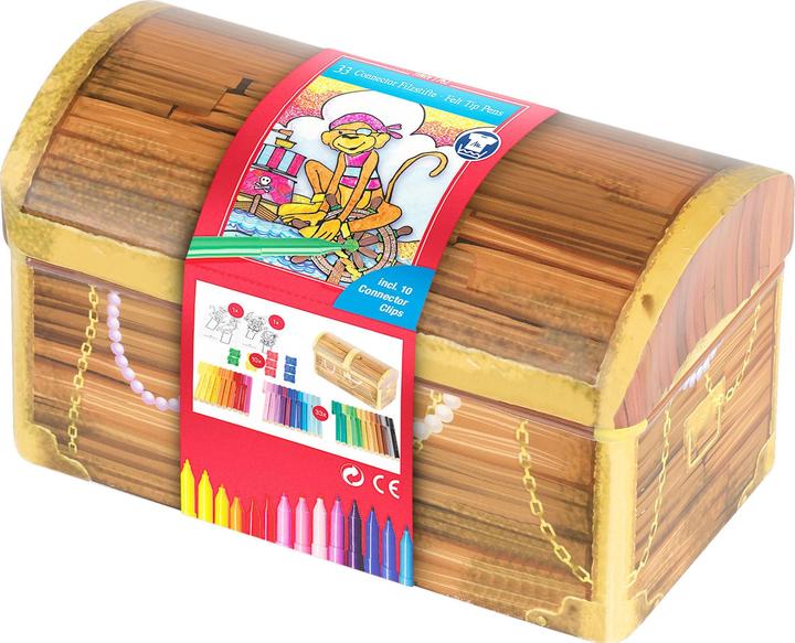 Actual product image Faber-Castell Felt tip pens Connector treasure chest