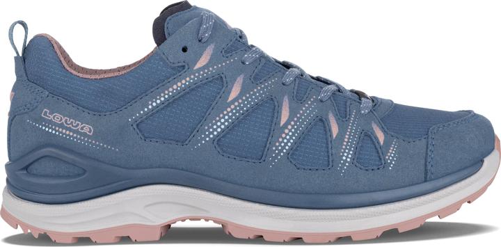 Steel blue, Dusky pink