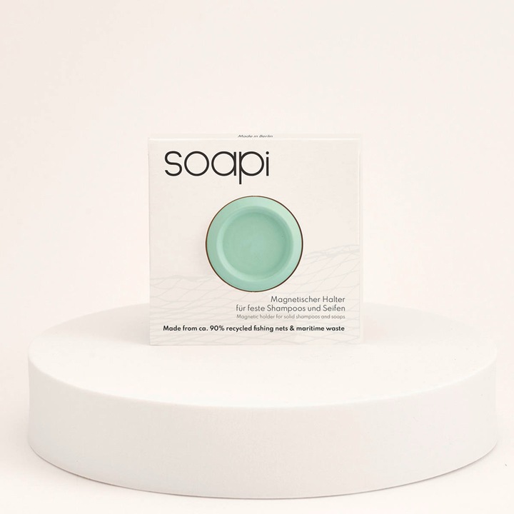 Actual product image Soapi Magnetic soap holder Mint