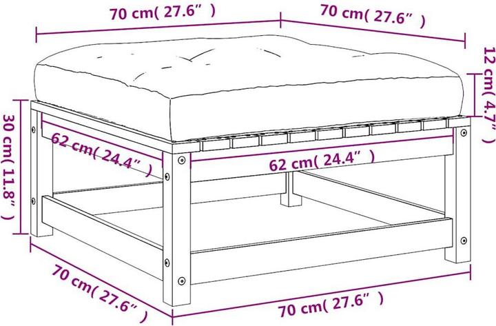 Actual product image vidaXL Jeannie