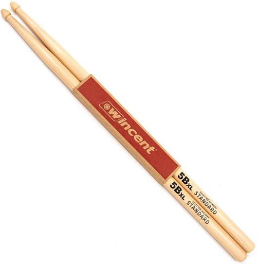 Image du produit Wincent Baguettes de batterie 5B XL Hickory Sticks (Batterie)