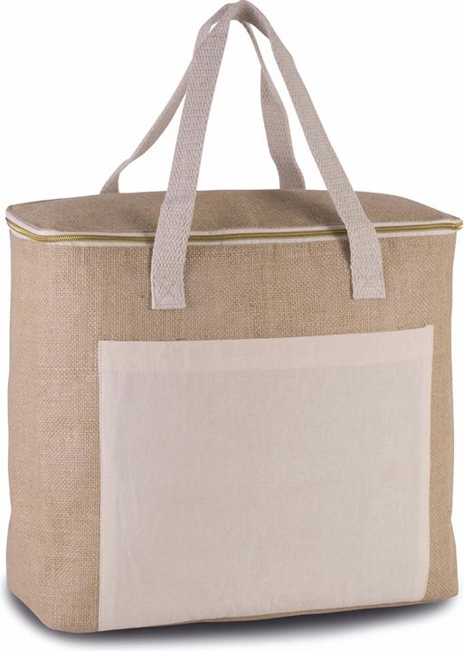Actual product image Kimood Jute cooler bag (5 l)