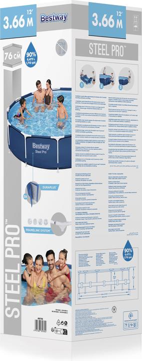Produktbild Bestway Steel Pro (Ø 366 x 76 cm)