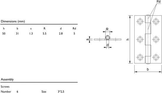 Productafbeelding Charmag Scharniere