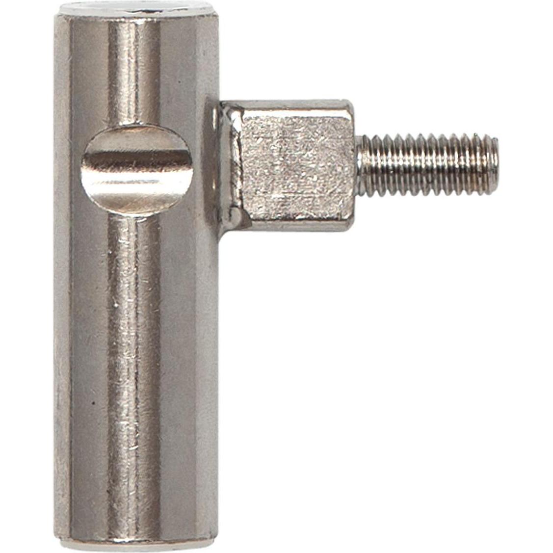 SFS, Türbeschlag + Scharnier, Türband Rahmenteil INCANTO 3-tlg. gekröpft, Bandhöhe 48,5 mm,Stahl vernickelt