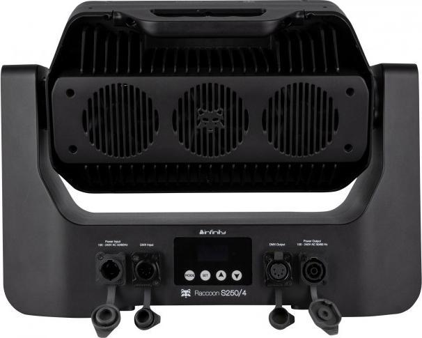 Image du produit Infinity Raccoon S250/4 Junior Professionelles Stroboskop/Wash mit motorisierter Neigung (LED)