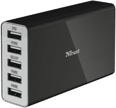 Produktbild Trust Wall Charger mit 5 USB