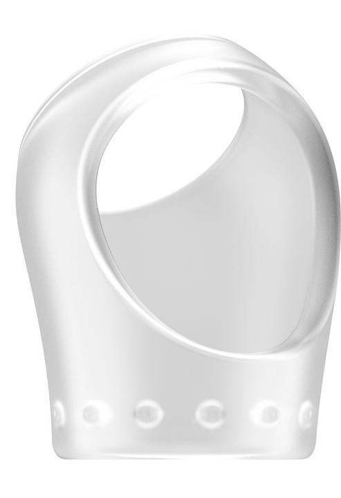 Actual product image Shots No.45 - Cockring with Ball Strap (6.10 cm)