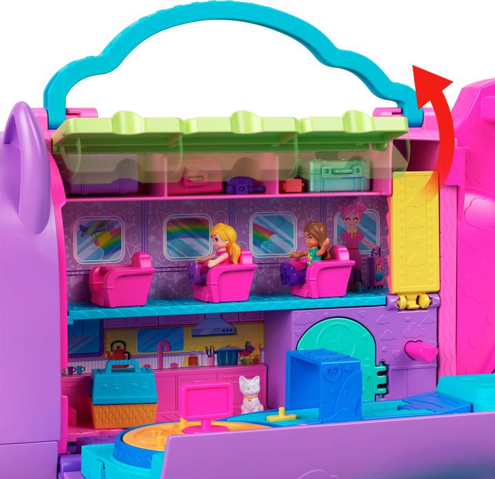 Actual product image Polly Pocket Kitty Plane