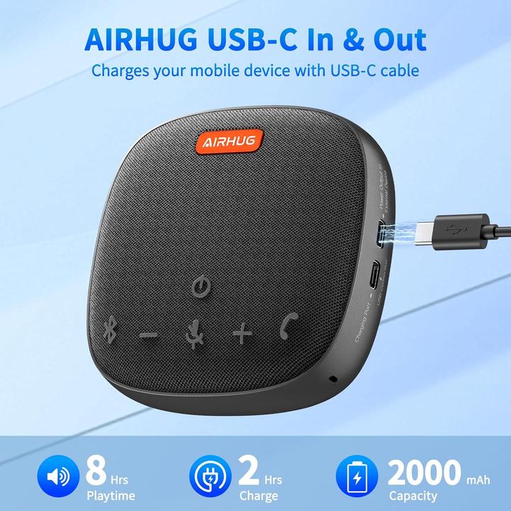 Image du produit Airhug Bluetooth Konferenzlautsprecher mit Mikrofon
