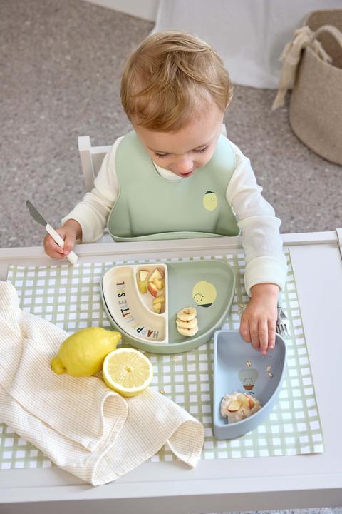 Productafbeelding Lässig Kinderteller & Breischalen Silikon Trennschalen Set Section Dish Set