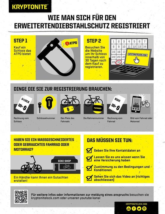 Produktbild Kryptonite Evolution Series 2 995 (95 cm)