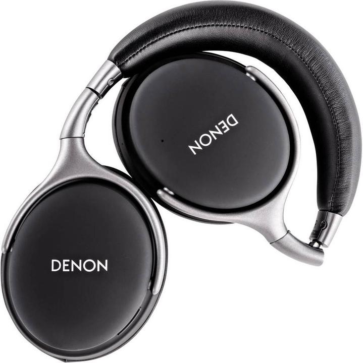 Produktbild Denon AH-GC25W Kopfhörer Verkabelt & Kabellos Kopfband Mikro-USB Bluetooth Schwarz (ANC, 30 h, Kabelgebunden)