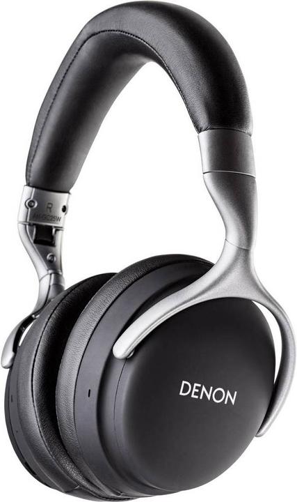 Produktbild Denon AH-GC25W Kopfhörer Verkabelt & Kabellos Kopfband Mikro-USB Bluetooth Schwarz (ANC, 30 h, Kabelgebunden)