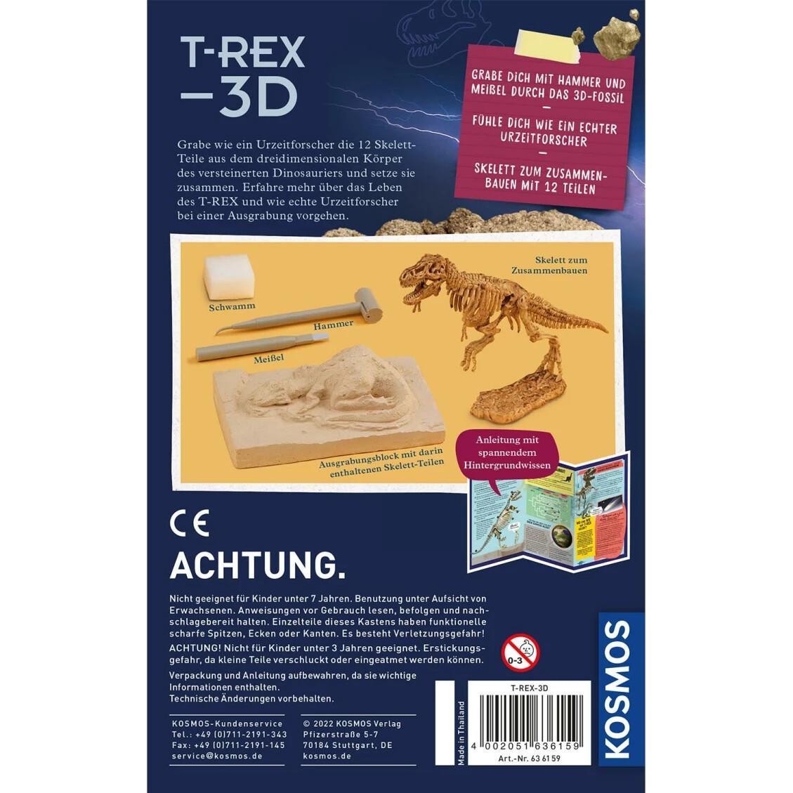 Thumbnail - Kosmos Experimentierkasten T-Rex 3D