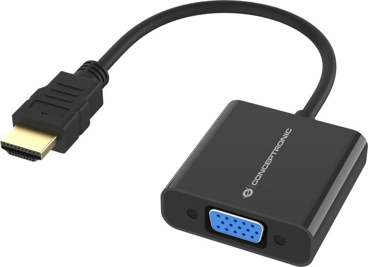 Conceptronic Adapter HDMI -> VGA 1080P 60Hz 0.25m bw