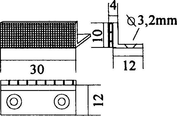Actual product image Werkstarck Bumpers for glass doors