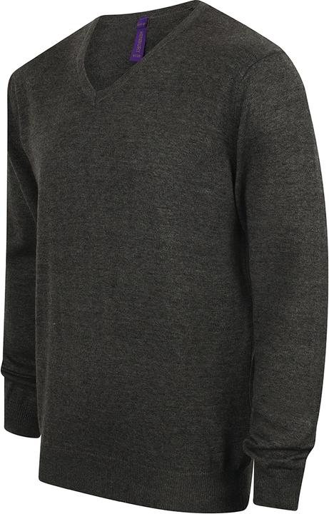 Immagine prodotto Henbury Maglia a maglia fine Felpa con scollo a V (XL)